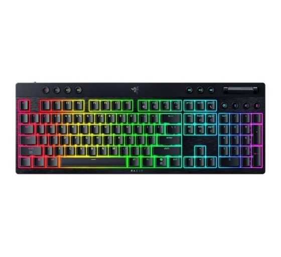 razer razer blackwidow v4 low profile hyperspeed teclado juego usb + rf wireless + bluetooth qwerty