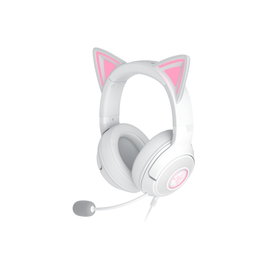 razer auriculares razer kraken kitty v2 bt blanco  rz04 04860600 r3m1