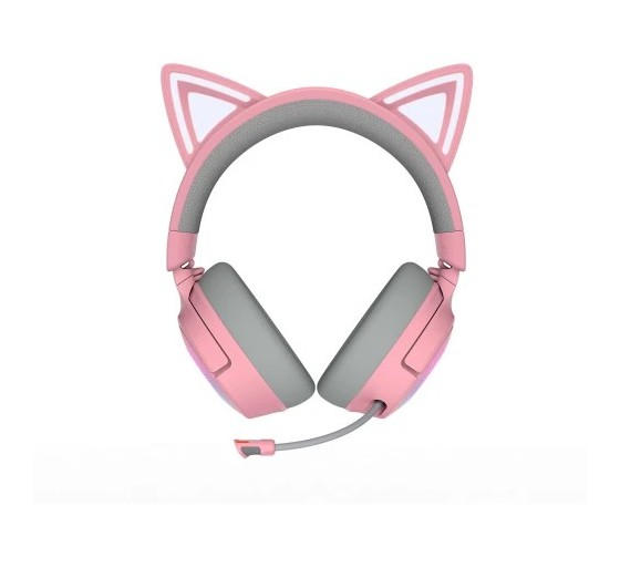 razer auriculares razer kraken kitty v3 pro quartz  rz04 05170200 r3m1