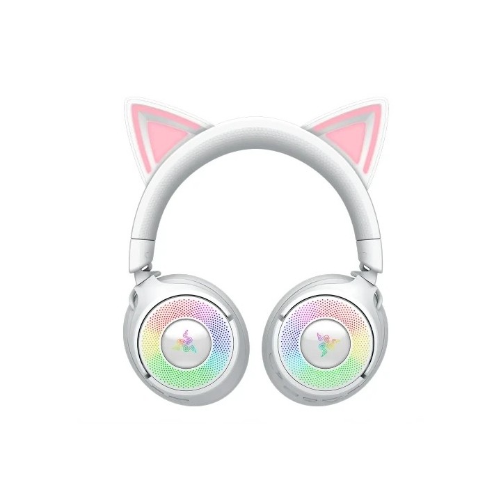 razer auriculares razer kraken kitty v3 pro blanco  rz04 05170400 r3m1