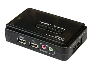 startechcom conmutador kvm startech 2 puertos todo incluido