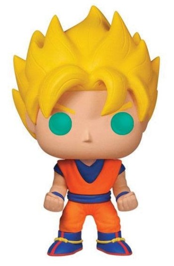 funko pop animation  dragonball z    super saiyan goku