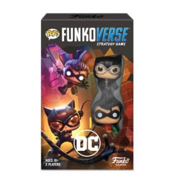 funko juego de mesa funkoverse dc edicion 101 robin catwoman