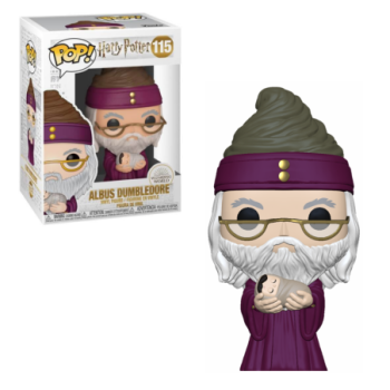 funko funko pop harry potter dumbledore con harry potter de bebe
