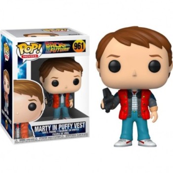 funko funko pop regreso al futuro marty con chaleco hinchado 48705