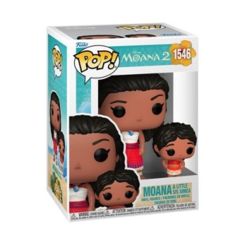 funko funko pop moana 2    moana & little sis simea