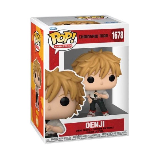 funko funko pop animacion chainsaw man denji