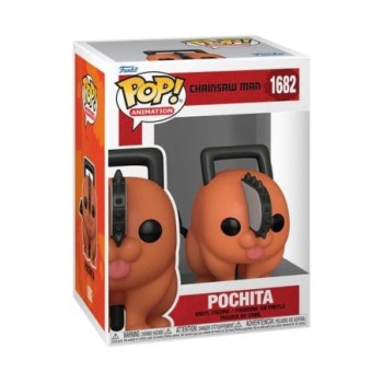 funko funko pop animacion chainsaw man pochita