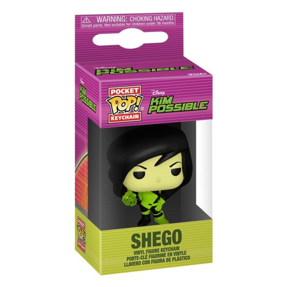 funko funko pop keychain kim possible    shego