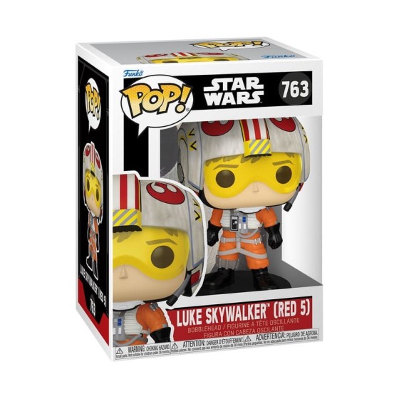 funko funko pop star wars luke skywalker  red 5