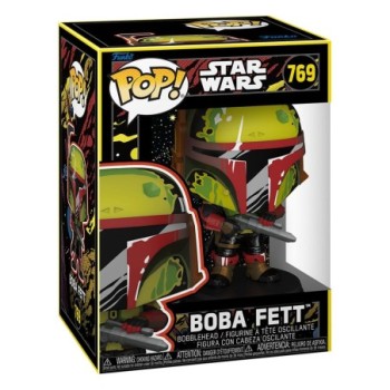 funko funko pop star wars boba fett retro