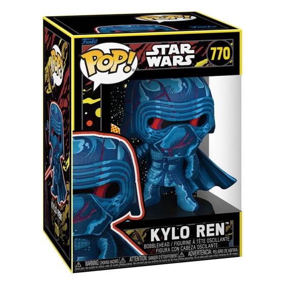 funko funko pop star wars  retro  kylo ren