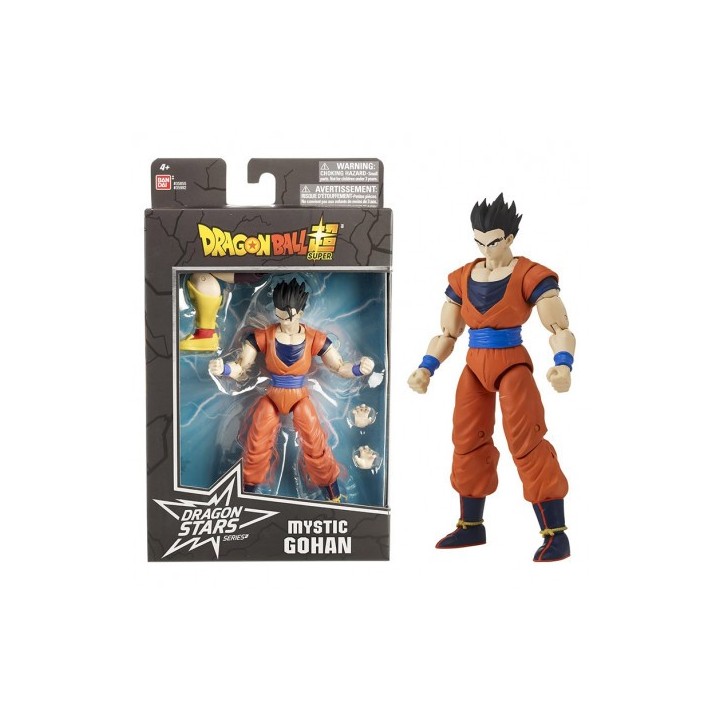 bandai rojo figura dragon ball dragon super stars gohan mistico