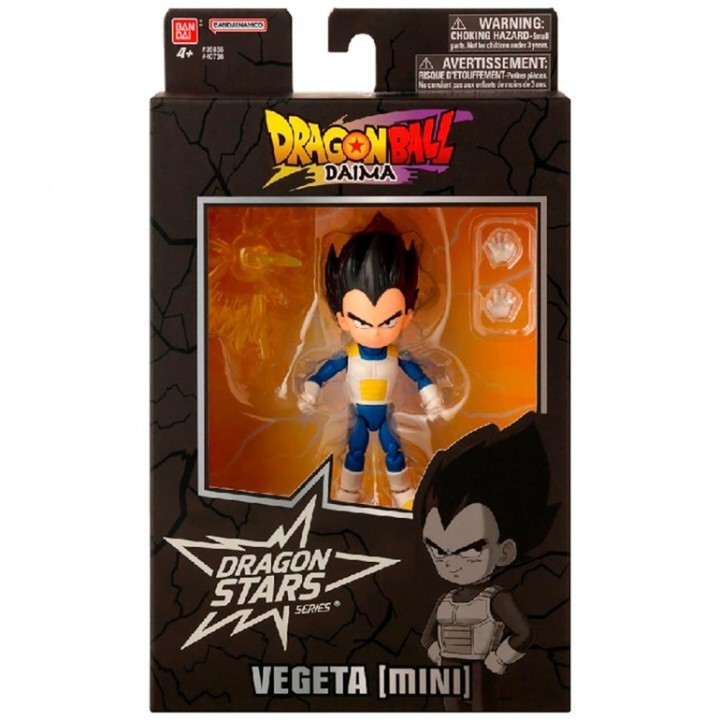 bandai rojo figura bandai dragon stars series dragon ball daima vegeta  mini