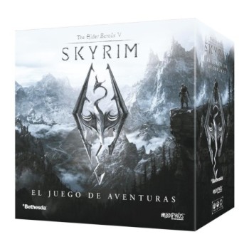 juegos juego de mesa the elder scrolls v skyrim el juego de aventuras edad recomendada 14 anos