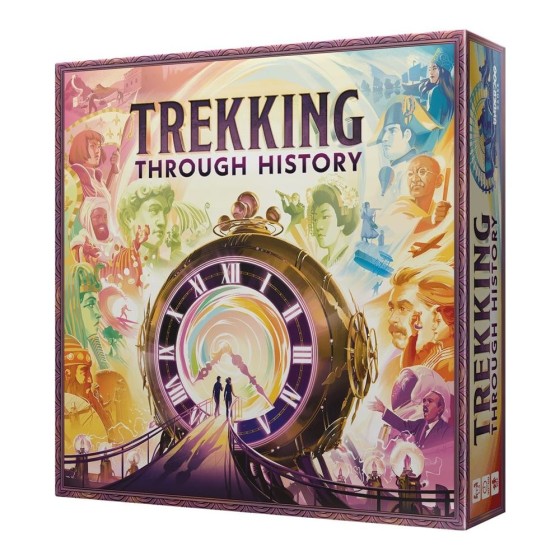 juegos juego de mesa trekking through history edad recomendada 10 anos
