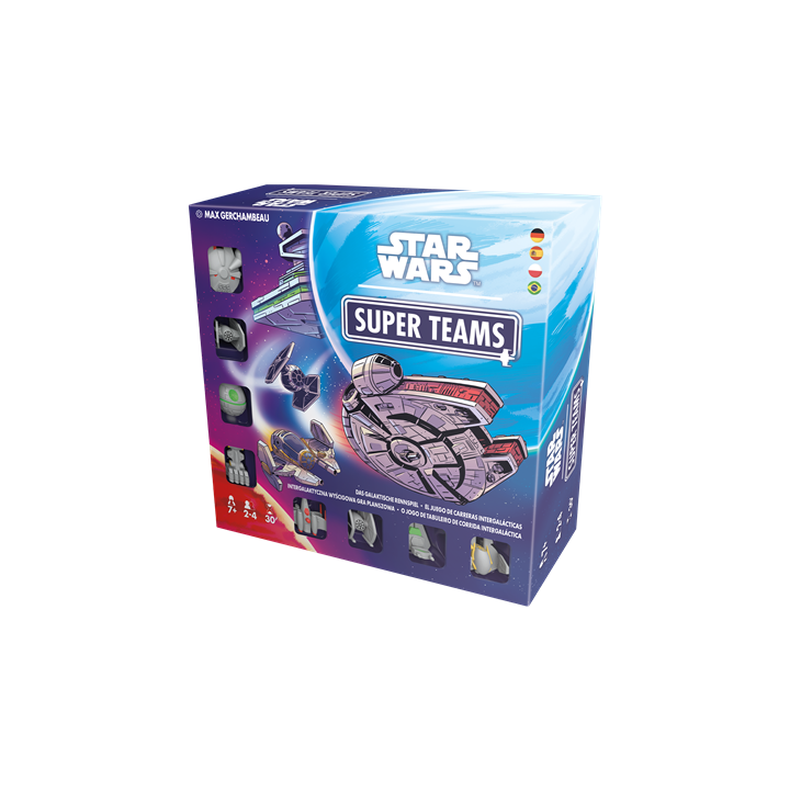 juegos juego de mesa star wars super teams