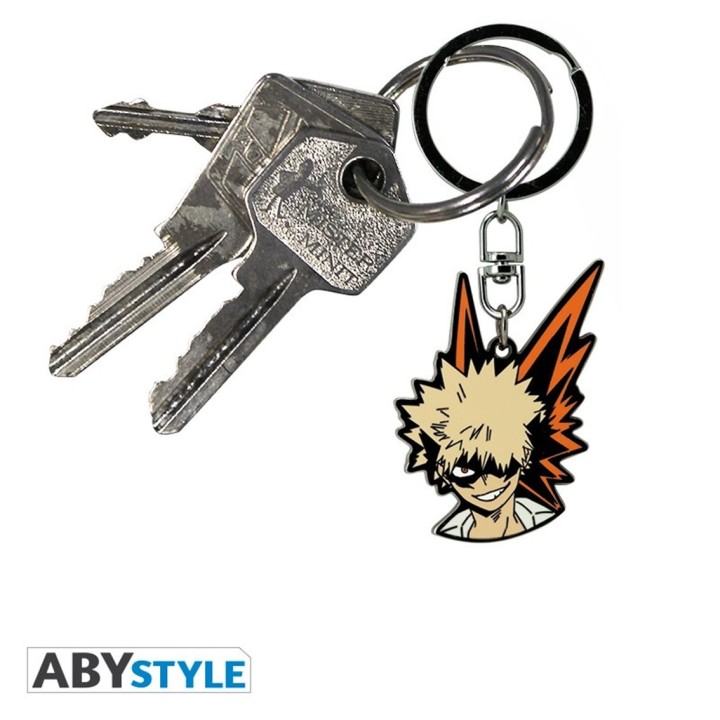abystyle llavero metalico abystyle my hero acedmia    bakugo