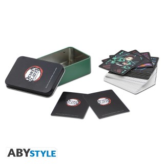 paladone baraja de cartas abystyle demon slayer