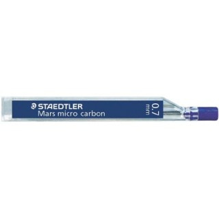 staedtler tubo de 12 minas 0,7mm. calidad estandar graduacion hb staedtler 250 07 hb  pack  12 unida