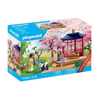 playmobil playmobil    jardin asiatico con panda