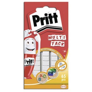 pritt masilla adhesiva multi tack 65 pastillas pritt 1444966  pack  24 unidades