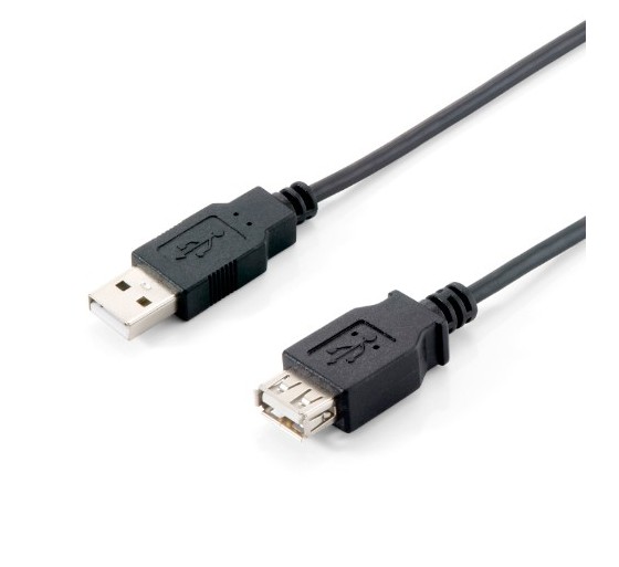 equip cable equip alargo usb 2.0 tipo a macho    hembra 1.8m