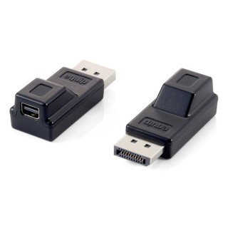 equip adaptador displayport a mini dp equip macho   hembra   negro