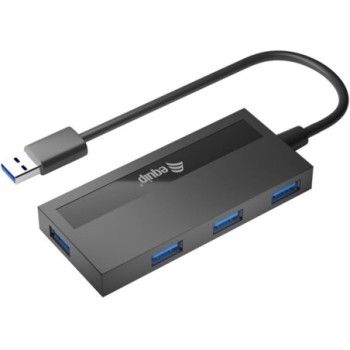 equip hub usb equip life 4 x usb 3.0 + adaptador usb tipo c