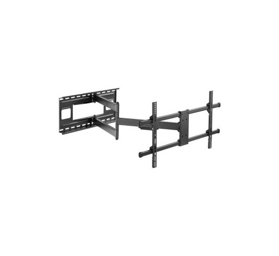 equip soporte de pared orientable equip para pantalla de 43 pulgadas    80 pulgadas doble brazo larg
