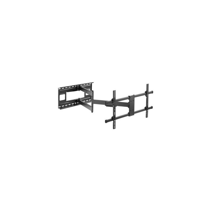 equip soporte de pared orientable equip para pantalla de 43 pulgadas    80 pulgadas doble brazo larg