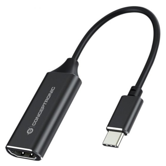 conceptronic adaptador conceptronic usb    c a hdmi hembra   4k   30 hz