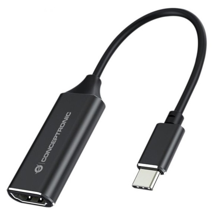 conceptronic adaptador conceptronic usb    c a hdmi hembra   4k   30 hz