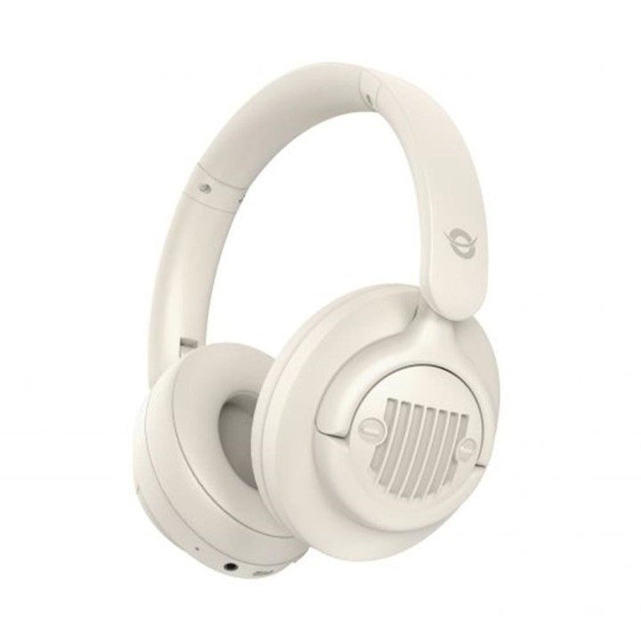 conceptronic auriculares conceptronic alvah02c inalambrico crema