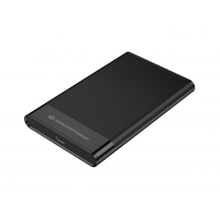 conceptronic caja externa 2.5 pulgadas usb   c conceptronic dante06b hasta 6gbs de 7mm hasta 9.5mm