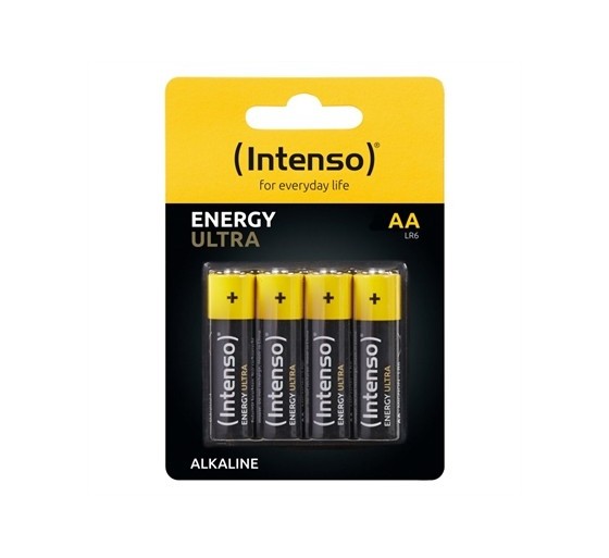 intenso pack de pilas alcalinas intenso energy ultra aa lr06 4 unidades