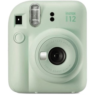 fujifilm camara fujifilm mini instax 12 flash    autoexposicion    verde menta