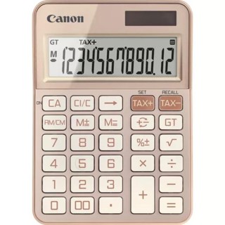 canon calculadora canon sobremesa ks   125kb   rg emea hb 12 digitos oro rosa