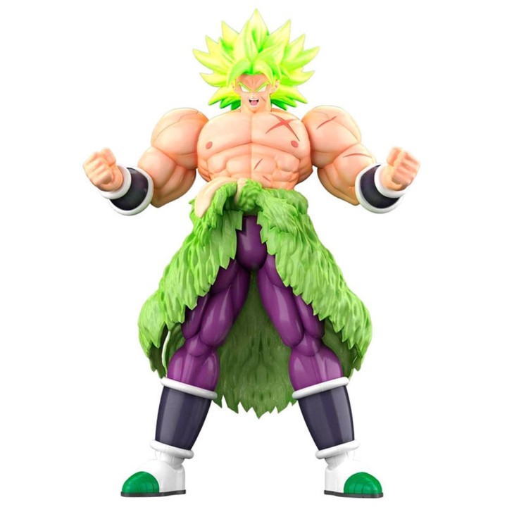 bandai figura bandai dragon ball super super saiyan broly fullpower model kit 23 cm