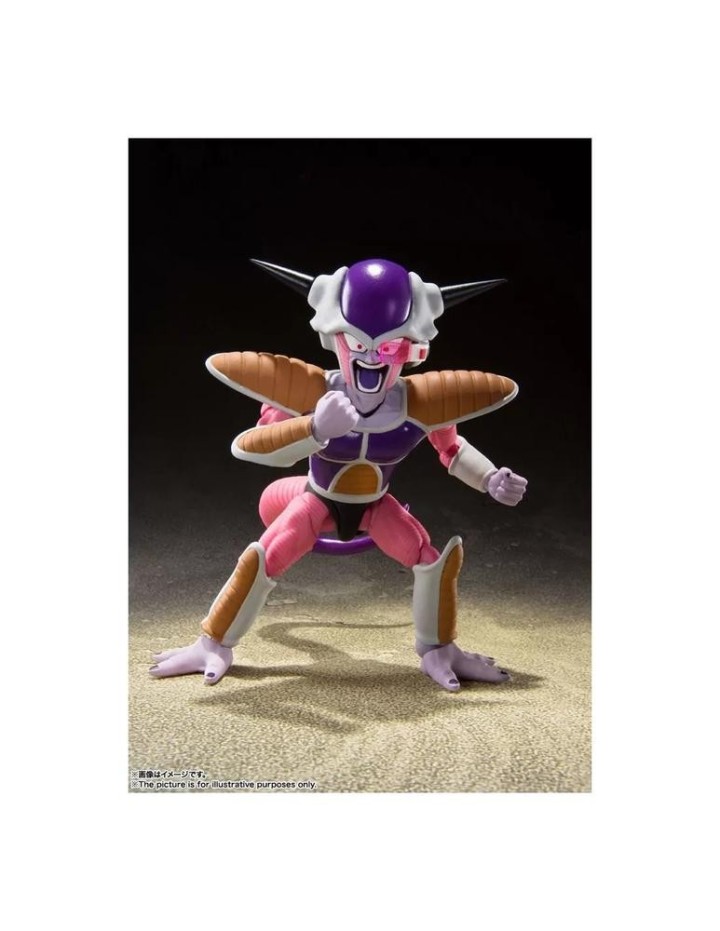 tamashii nations frieza first form & frieza pod set fig. 11 cm dragon ball z sh figuarts re   run