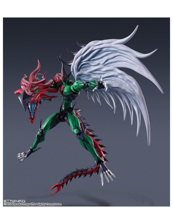 tamashii nations elemental hero flame wingman fig. 19 cm yu   gi   oh gx sh monsterarts