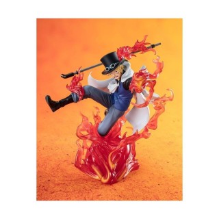 tamashii nations figura tamashii nations figuarts zero one piece sabo fire fist rook check ver. extr