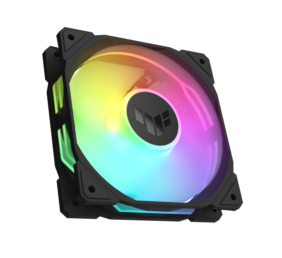 asus asus tuf gaming tr120 argb 3in1 black carcasa del ordenador refrigerador de aire 12 cm negro