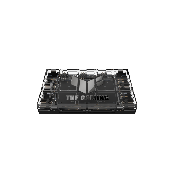 asus asus tuf gaming argb pwm fan hub controlador de ventilador