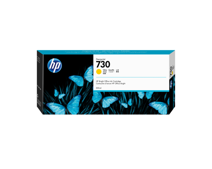 tinta hp 730 amarillo
