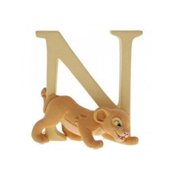 enesco figura enesco disney el rey leon nala letra n