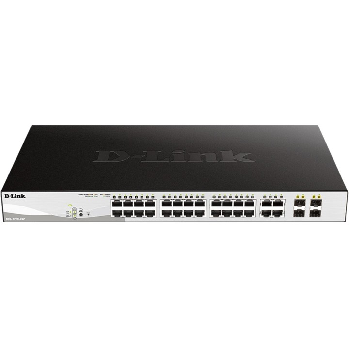 d   link switch d   link 28 puertos gestionable 24 10   100   1000 poe layer2 smartiii