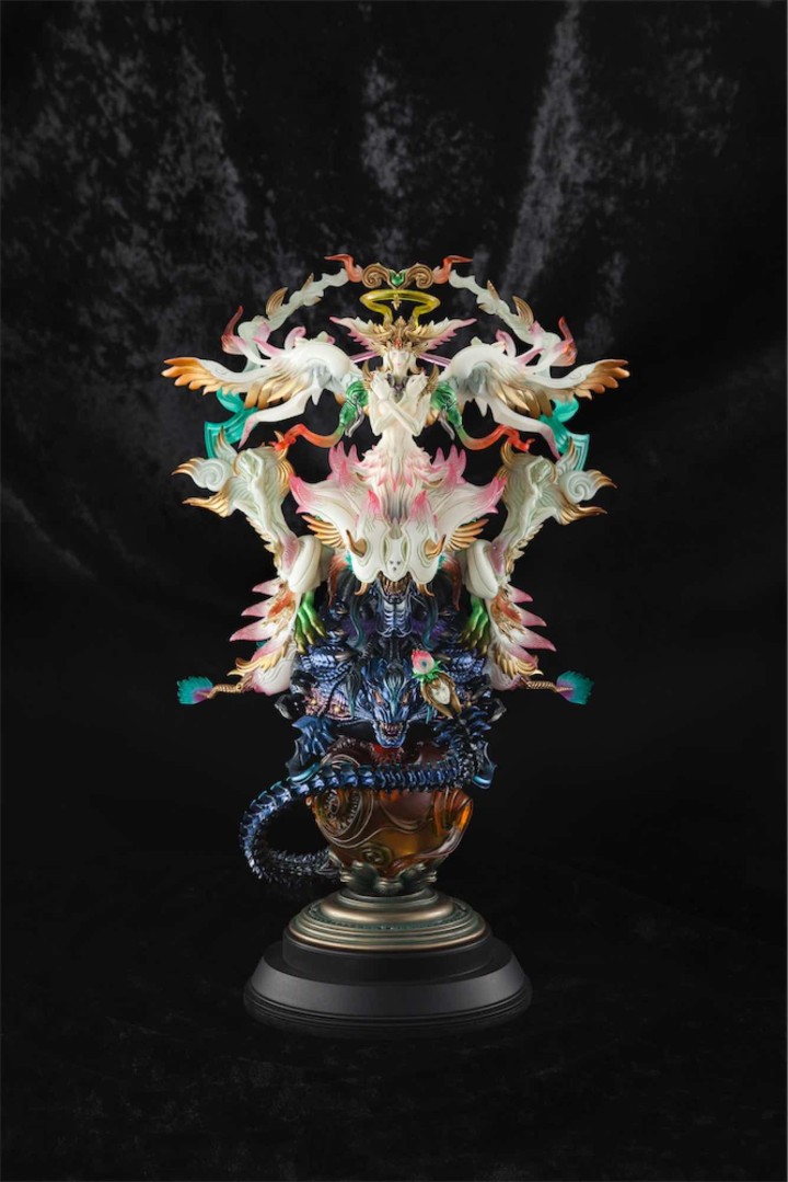 square enix figura square enix final fantasy xiv meister quality figure  ultima - the high seraph