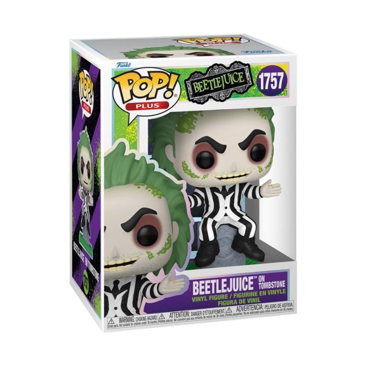 funko funko pop beetlejuice on tombstone