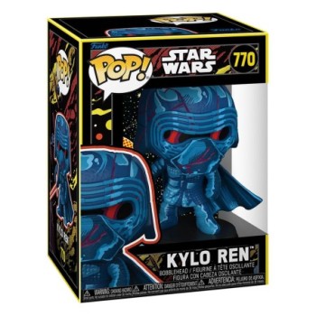 funko funko pop star wars  retro  kylo ren